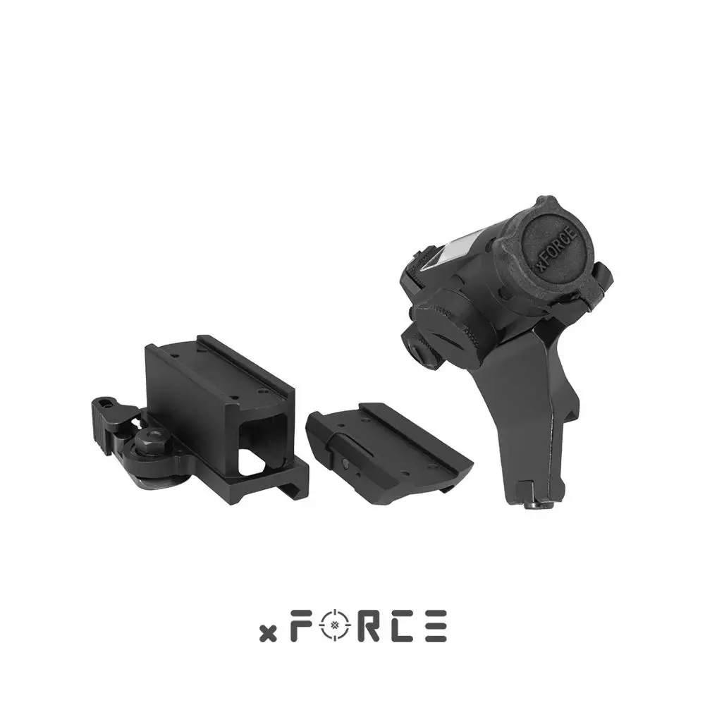 XFORCE XTSP Солнечная красная точка зрения с низким & QD 45 градусное крепление со