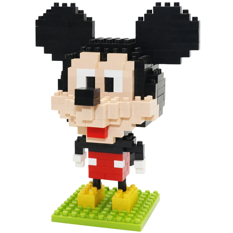 Конструктор Disney игровой конструктор для мозга Микки и Минни сборные блоки в виде
