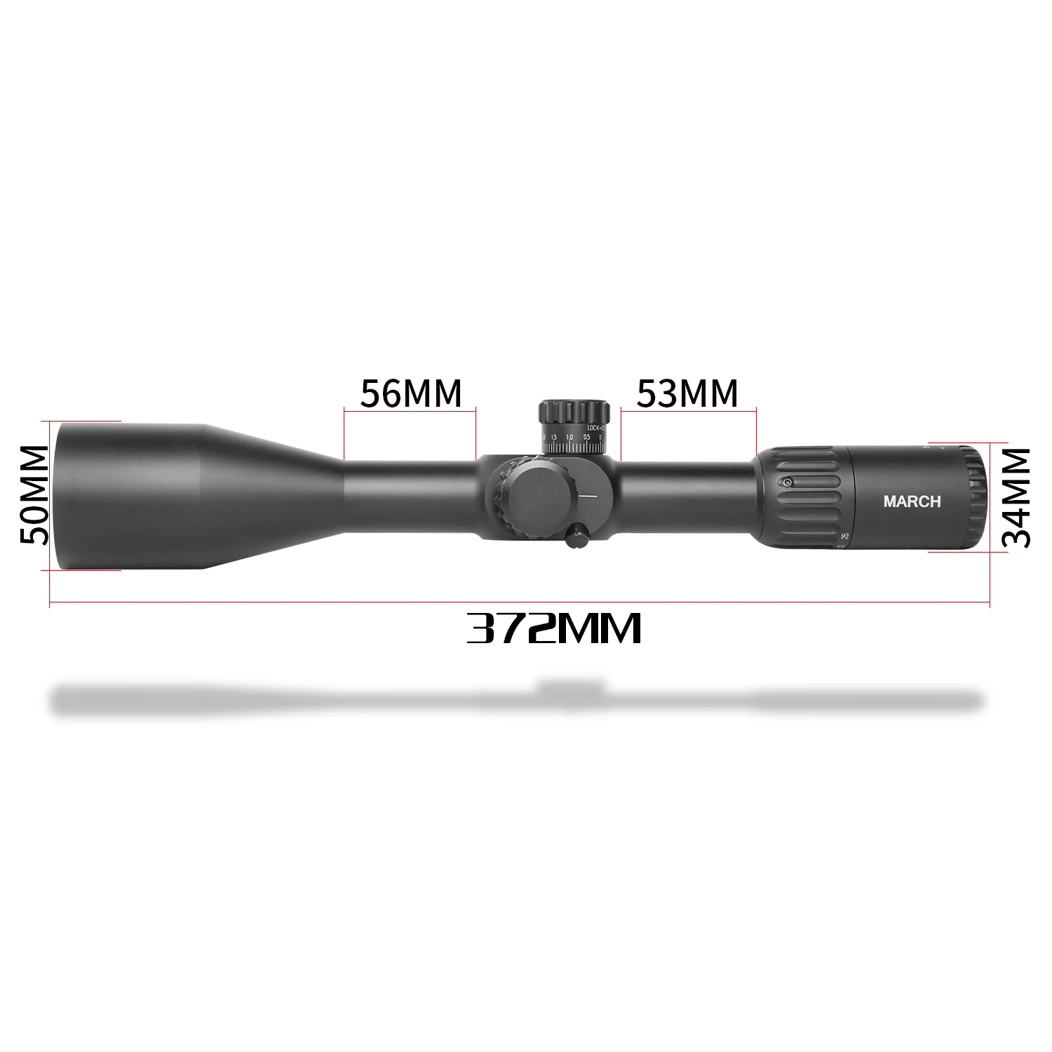MARCH5-25X50 FFP тактические прицелы AirRifle снайперская охотничья Оптика прицел стрельба