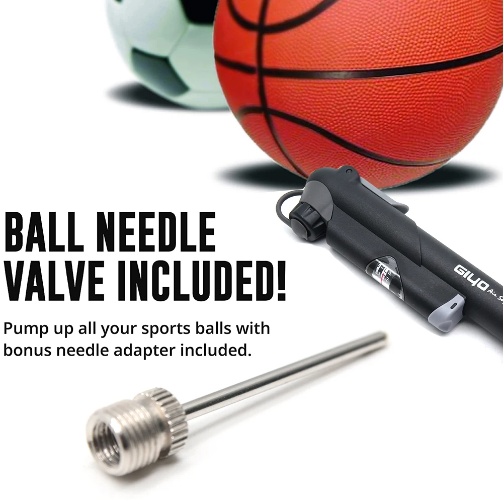 Велосипедный мини насос ручной для накачки шин велосипедный портативный