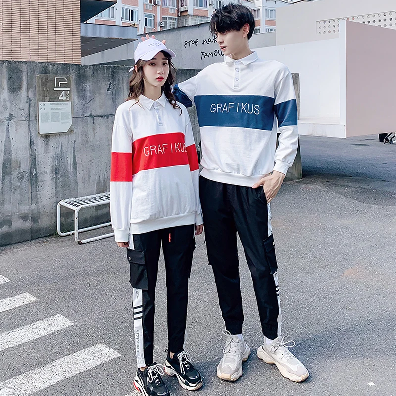 Одинаковые толстовки для пар свитшоты Лидер продаж мужская и женская одежда