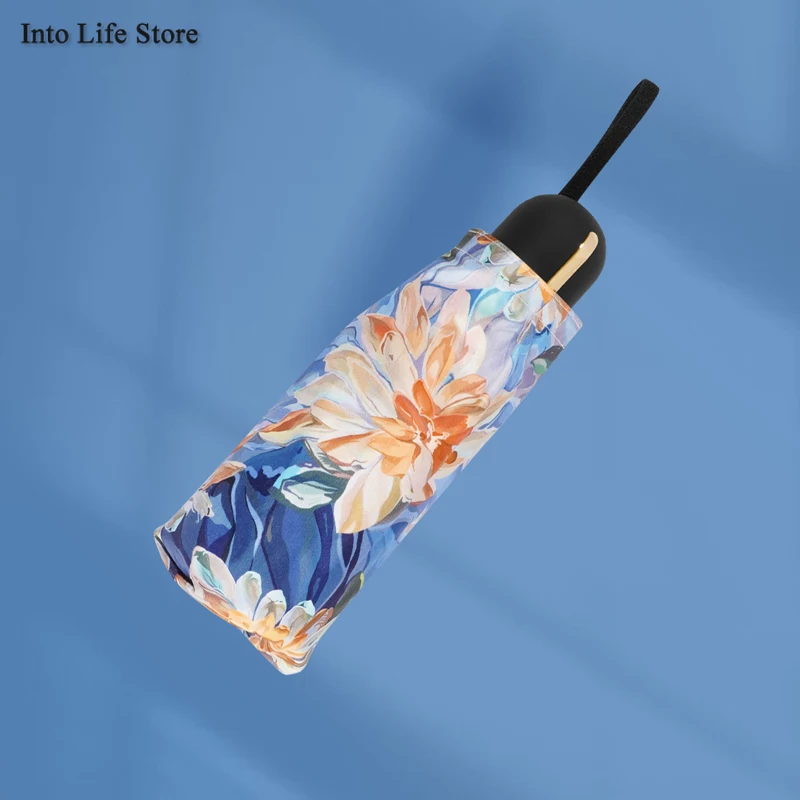 

Folding Sun Beach Umbrella Rain Women Luxury Umbrellas Uv Parasol Ladies Windproof Umbrella Double Layer Gift Ideas UPF50+
