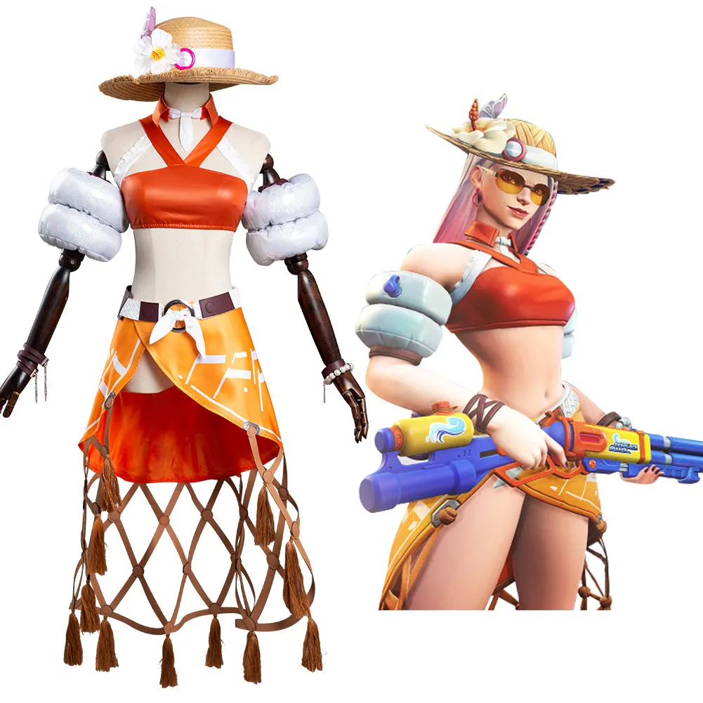 

Костюм для косплея из игры OW Ashe, костюм с рубашкой и брюками, костюм с шапочкой, костюм для Хэллоуина и карнавала