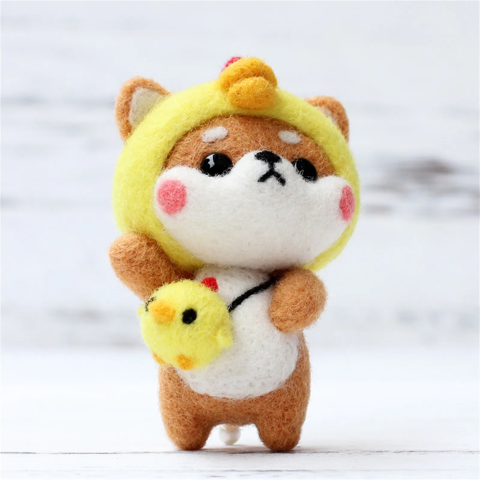 Симпатичная собака креативная игрушка для домашних животных ручной работы кукла