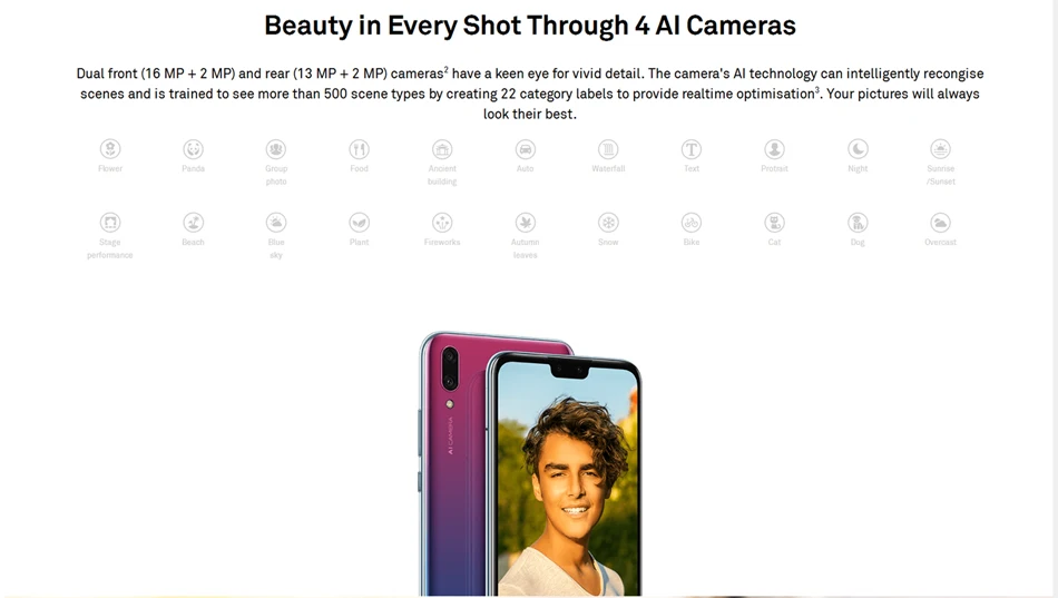 Смартфон HuaWei Y9 Enjoy 9 plus 6,5 ''2340x1080 Kirin 710 Octa Core Android 8,1 4000mAh 4* Камера 6GB 128GB