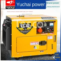 the genset 5 kw 36810kw small mute home with 220v380 automatic