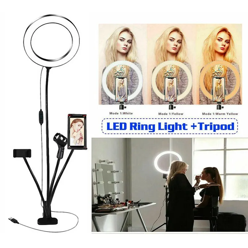 Светодиодное освещение для фотосъемки Штатив осветительного прибора стенд