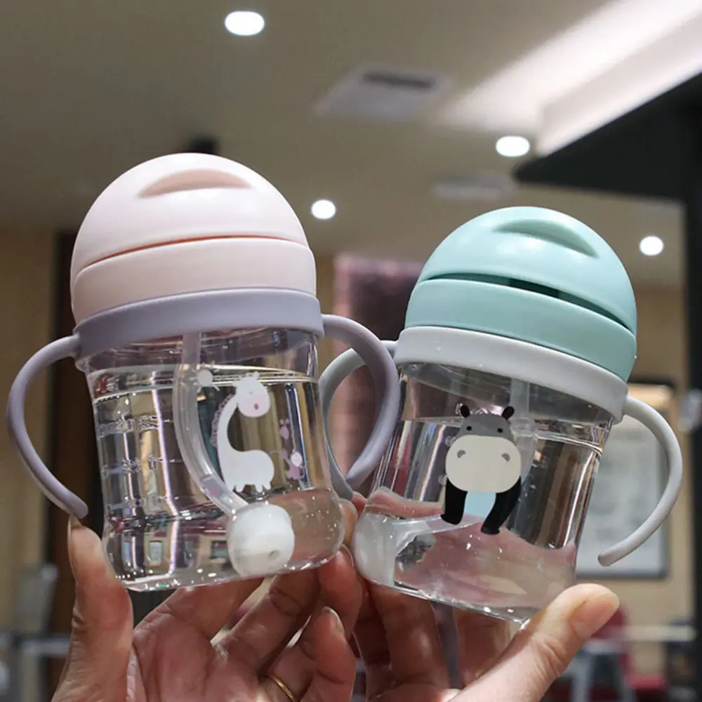 

1pc Nursing Bottle Handle Bottle Straw Drinking Bottle for Toddlers