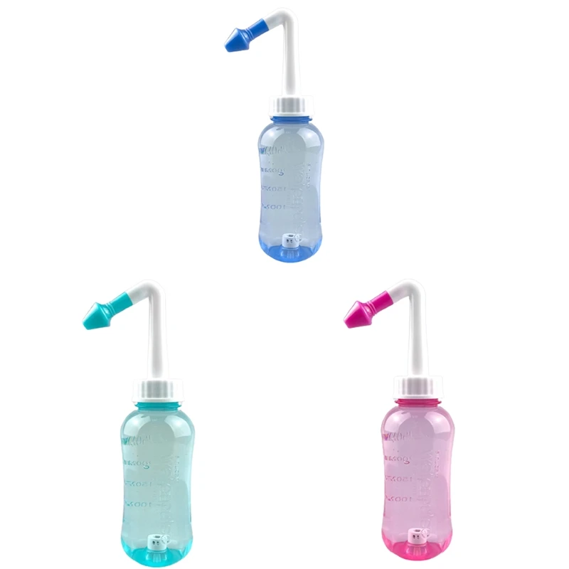

1Set 300ML Nasal Irrigator Nasal Rinse Bottle Nasal Wash Cleaner Nose Protector Avoid Allergic Rhinitis Adults Children