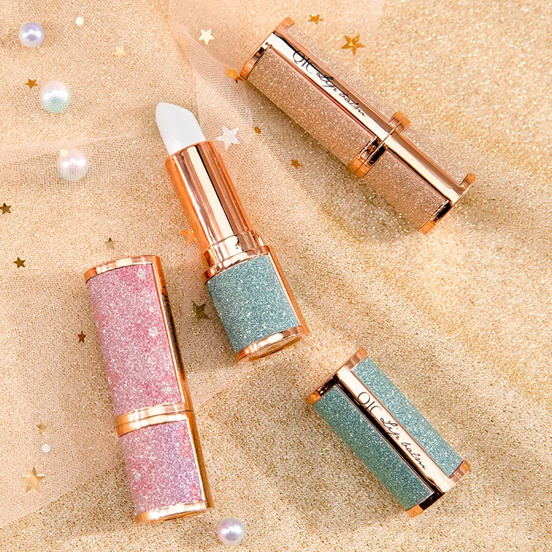 Qic фирменный бальзам для губ в Звездном стиле бесцветная помада милый