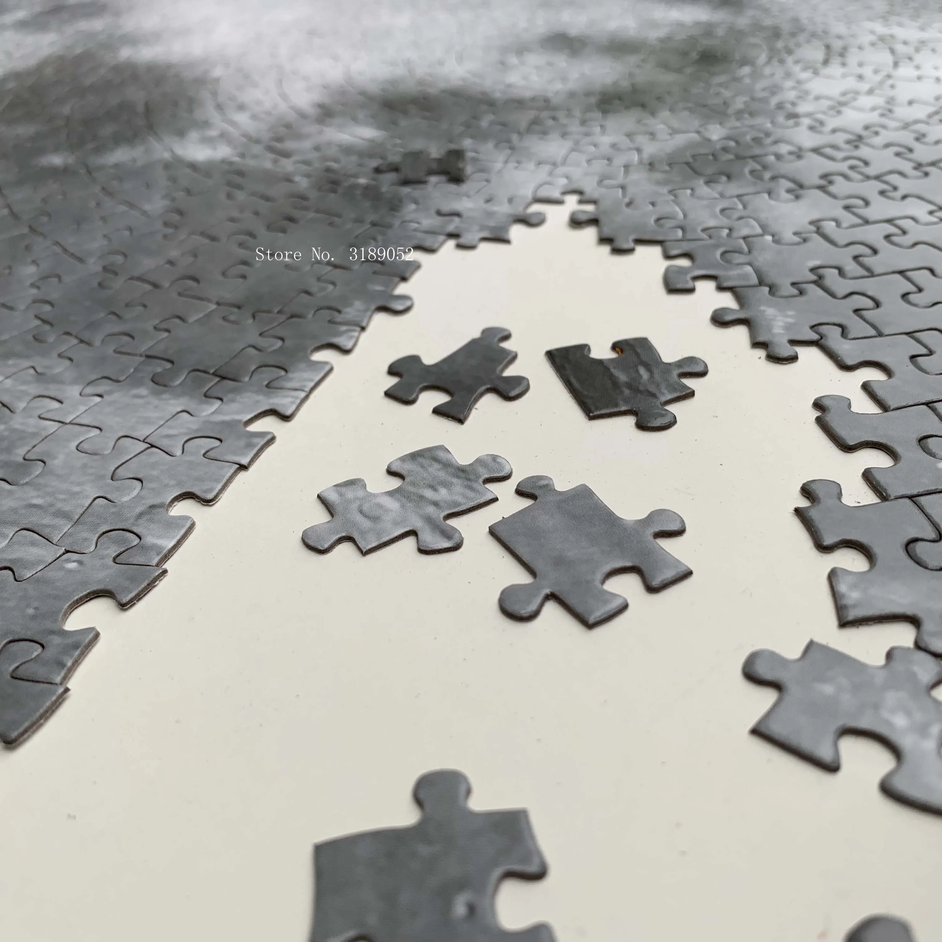 В наличии 1000 шт./компл. красочные Радуга круглый Геометрическая Photopuzzle для