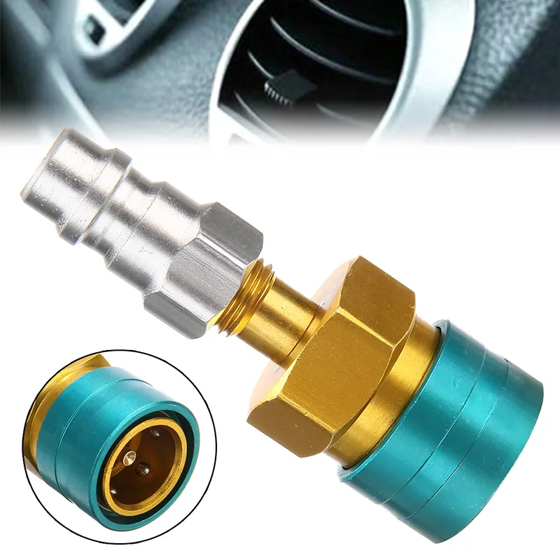 Mayitr 1 шт. R1234YF к R134A низкобоковой быстроразъемный соединитель для шланга адаптер