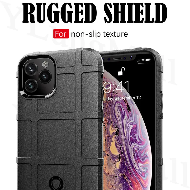 KEYSION матовый прочный защитный чехол для iPhone 11 Pro Max роскошный противоударный