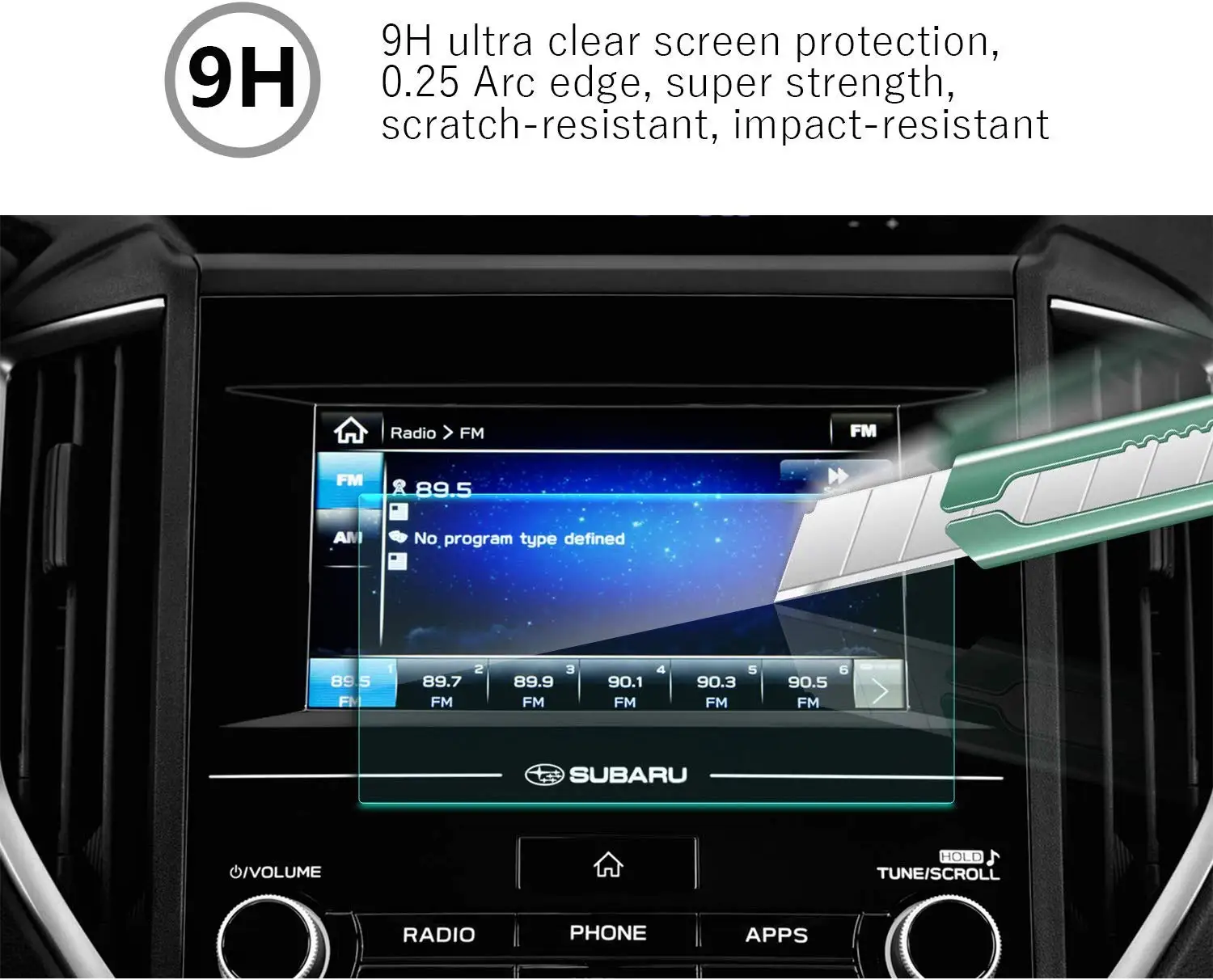 Для Subaru автомобильные аксессуары брелок для автомобиля Starlink 6 5 дюймов 2017 2018