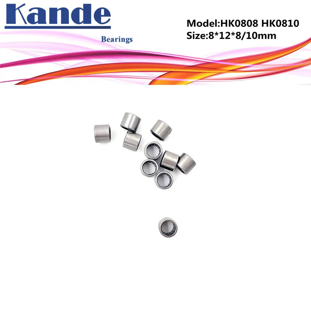 Игольчатый подшипник HK0808 HK0810 8x12x8 мм 8x12x10 игольчатый HK081208 HK081210 TLA88Z TA89Z |