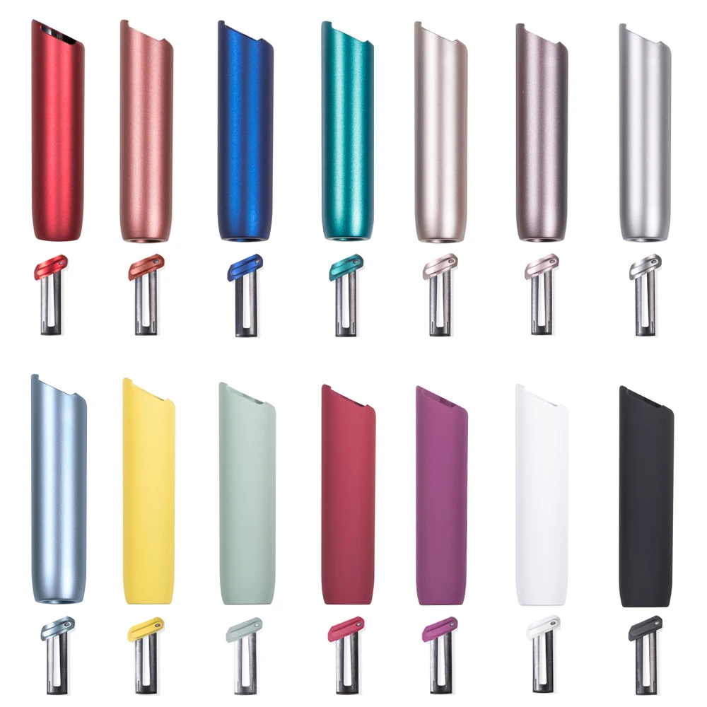 Цветная крышка мундштук для IQOS 3 0 чехол сигарет металлический сменный Внешний на