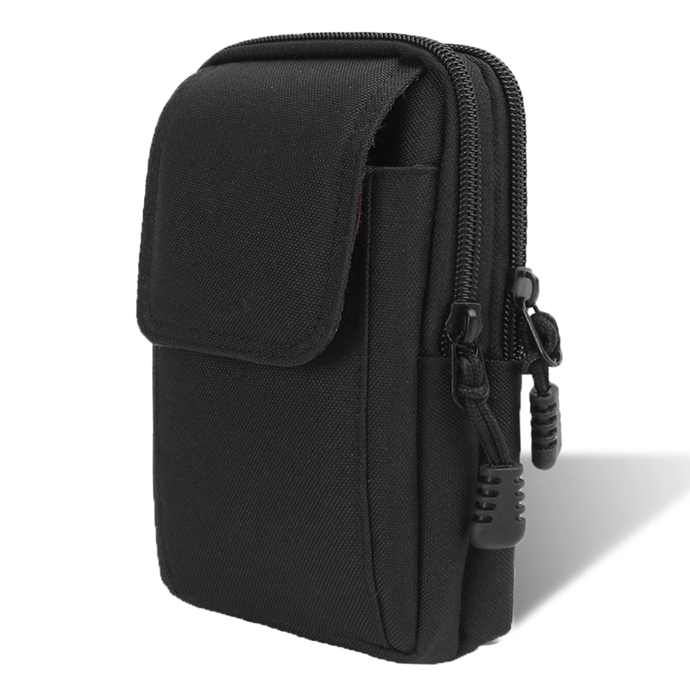 Тактический поясной кошелек двухслойная военная сумка для телефона забавная
