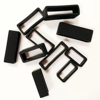10pcs soft silicone watch band strap loops rings keepers retainers holders watch accessories 12 14 16 18 20 22mm 24mm 26 28 30mm