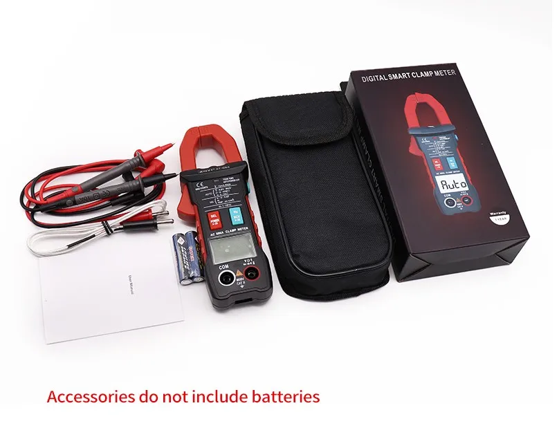 

Portable Digital Multimeter Backlight Diode Temperature AC / DC Ammeter Voltmeter Ohm Test Instrument Handheld LCD Multimeter