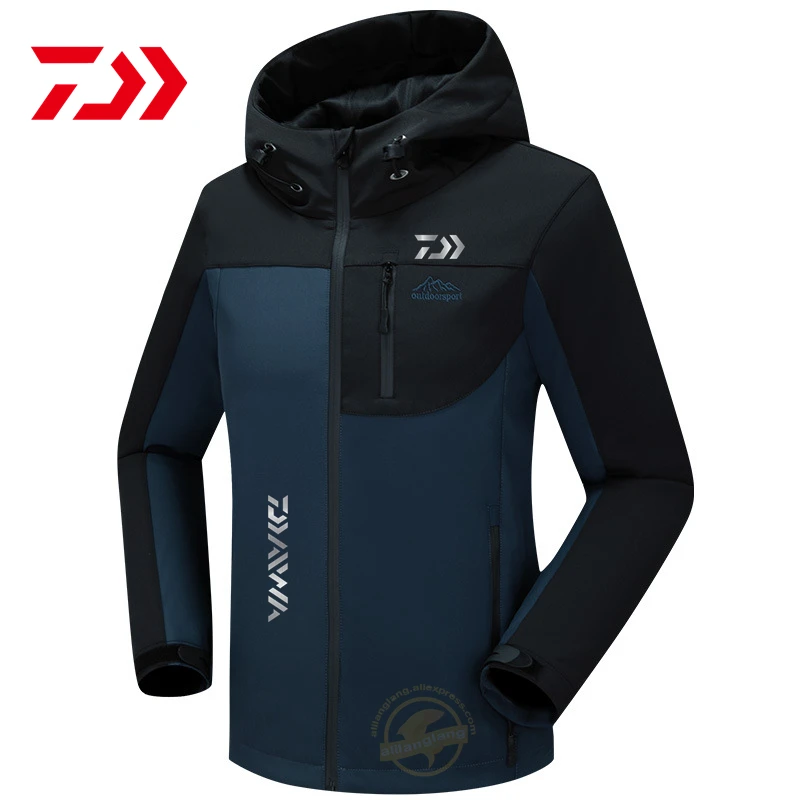 

2021 Daiwa Spring and Autumn Outdoor Waterproof Fishing Jacket Plus Size Men's Mountaineering Fishing Clothes