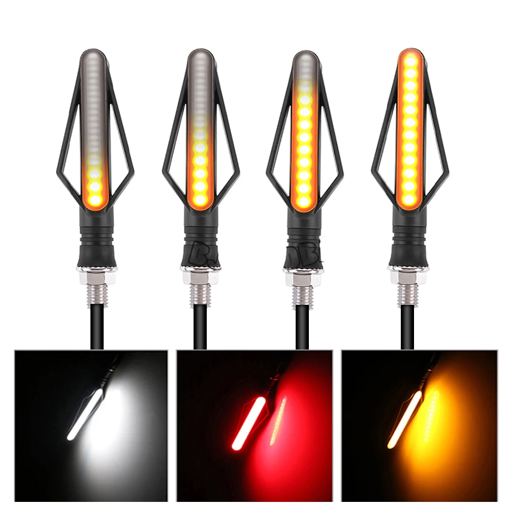 Сигналы поворота для мотоцикла задний фонарь светодиодный мигающий стоп сигнал