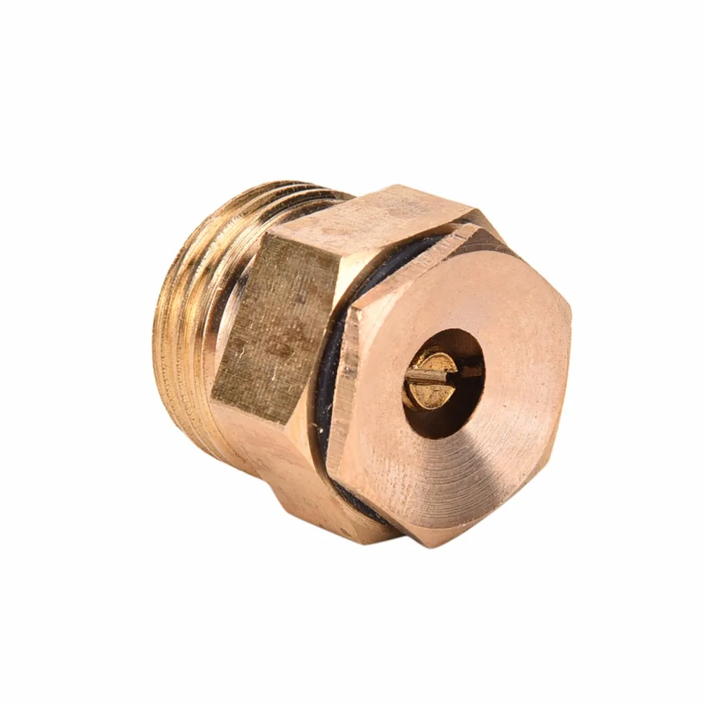 

1PCS 1/2" AdjustableThread Water Sprinkler Irrigation Spray Nozzle Watering Head Brass Supplies Garden Sprinkle Connector