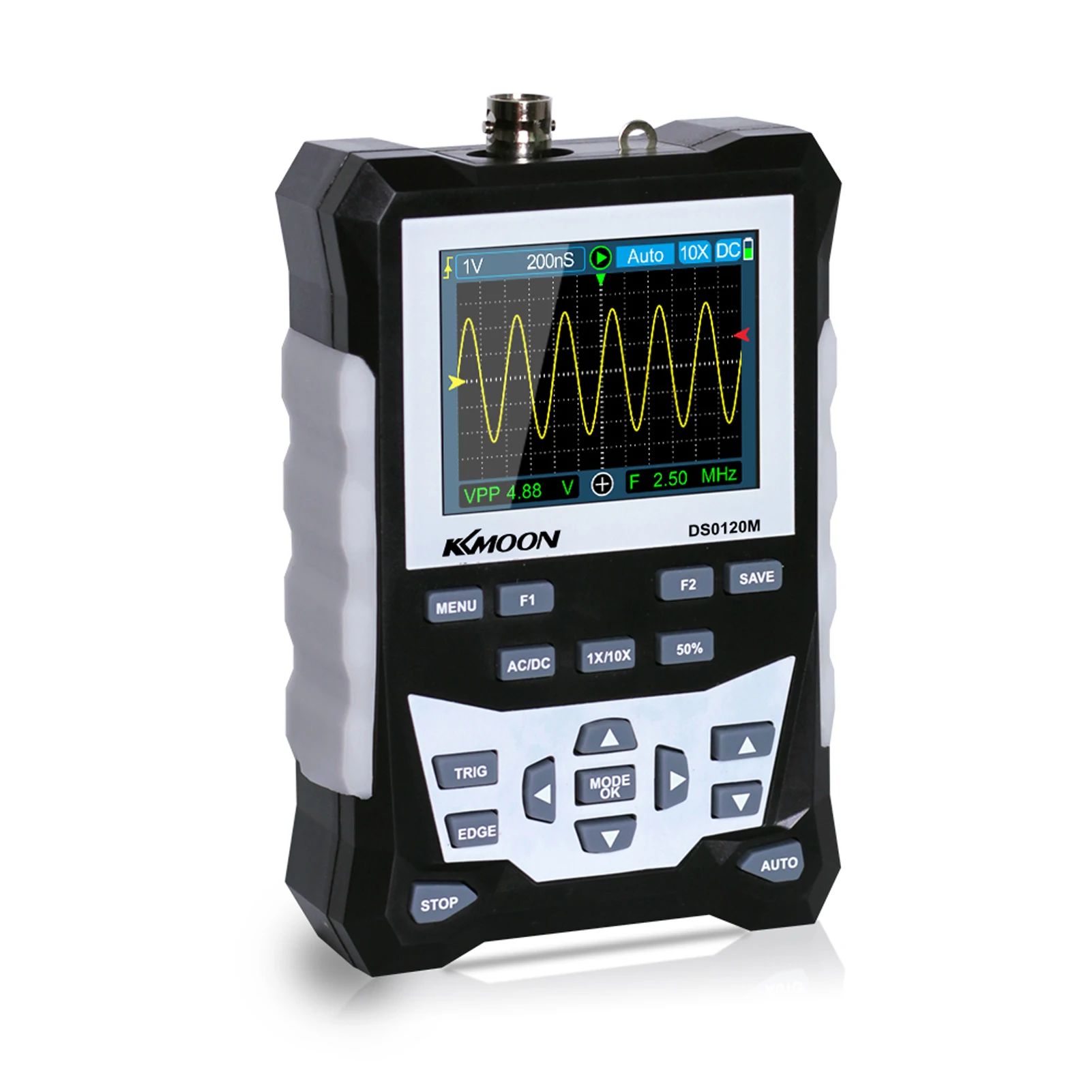 KKmoon DS0120M Digital Oscilloscope 320x240 High Definition 2.4 Inch TFT Color Screen 120MHz Bandwidth 500MSa/s | Инструменты