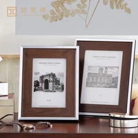 modern wood picture photo frame traditional chinese rectangle picture frames quadros decorativos classic decoration bd50ff