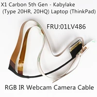 for rgb ir webcam camera cable camera ir cable for lenovo thinkpad x1 carbon 5th gen laptop fru pn01lv486
