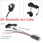 С микрофоном Bluetooth микрофон handsfree AUX кабель для AlpineJVC Ai-NET KCA-121B стерео адаптер автомобильные Сменные аксессуары