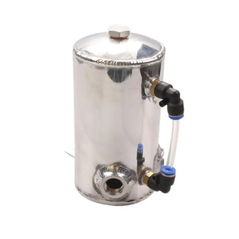 

Полированный алюминиевый масляный резервуар 3/8 л с боковым портом NPT дюйма