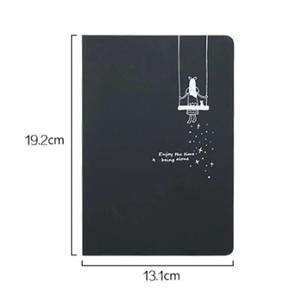 Звездное небо записная книжка с черной бумагой планировщик Альбом Дневник Книга