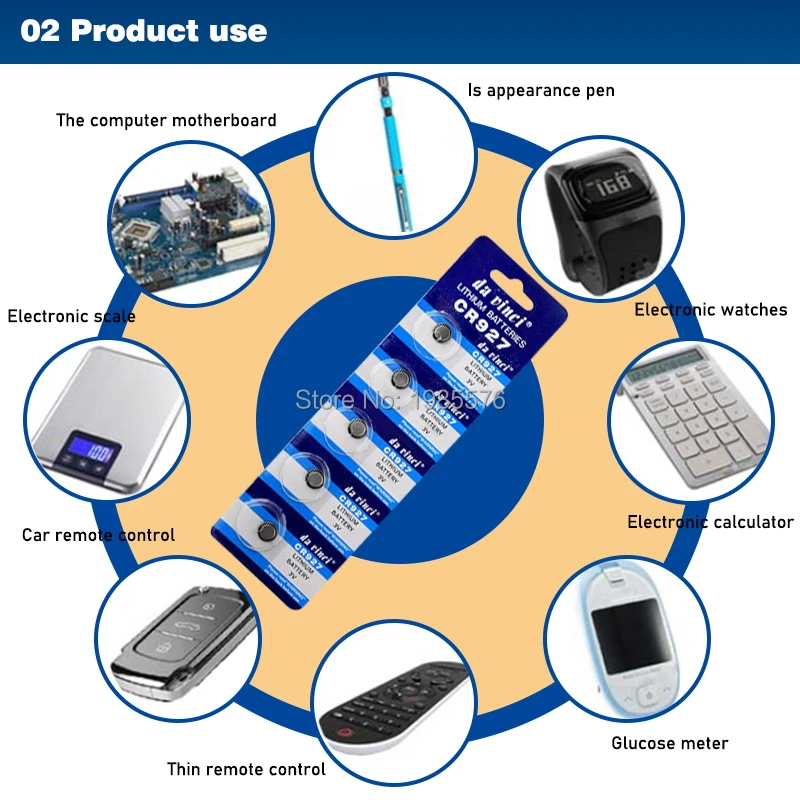 CR927 100 шт./упак. кнопочные батареи BR927 ECR927 5011LC Cell Coin литиевая батарея 3V CR 927 DL927 для