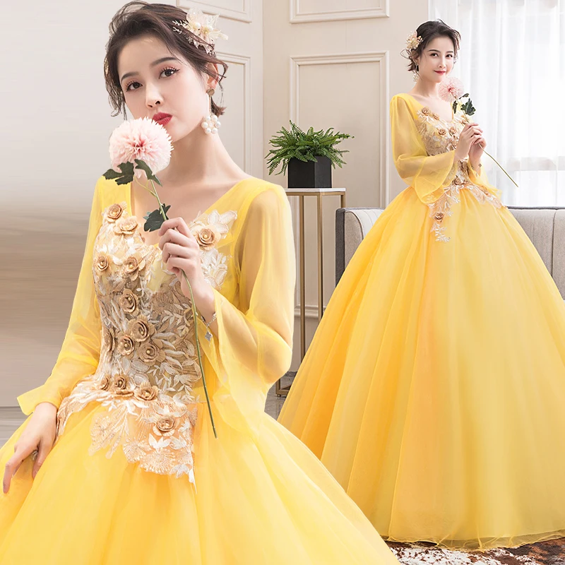 Новинка 2020 г., кружевное бальное платье Quinceanera, милое бальное платье На Шнуровке Для 16 лет на 15 лет, официальное, вечернее, пышное платье на за...