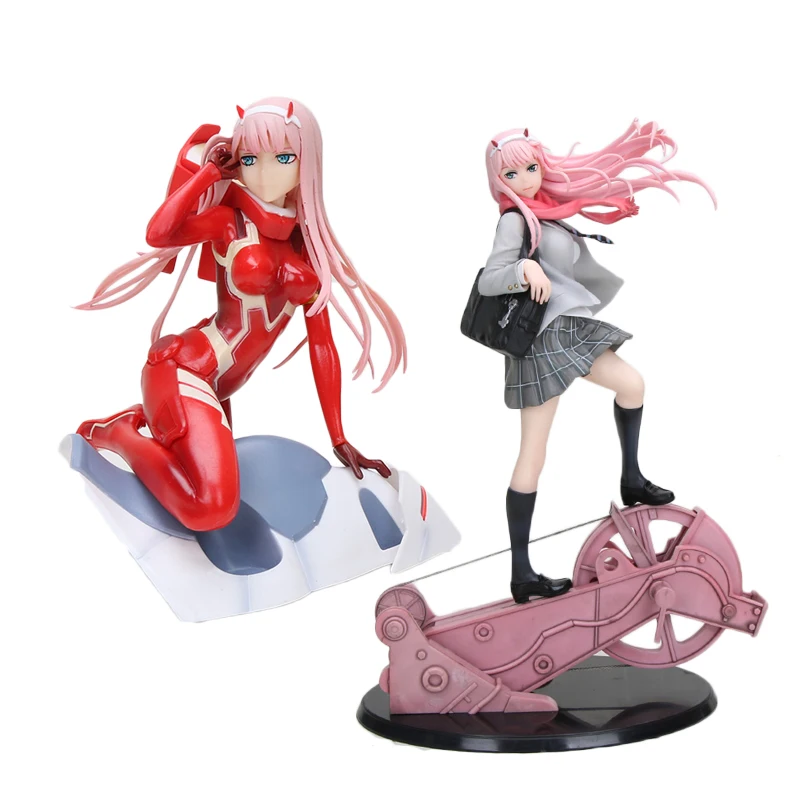 15 см аниме DARLING в FRANXX ноль два товара: 002 ПВХ Фигурки Модель игрушки|Игровые
