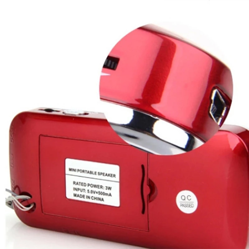 Y-501 цифровой портативный o LCD fm-радио динамик USB Mp3 музыкальный плеер | Электроника
