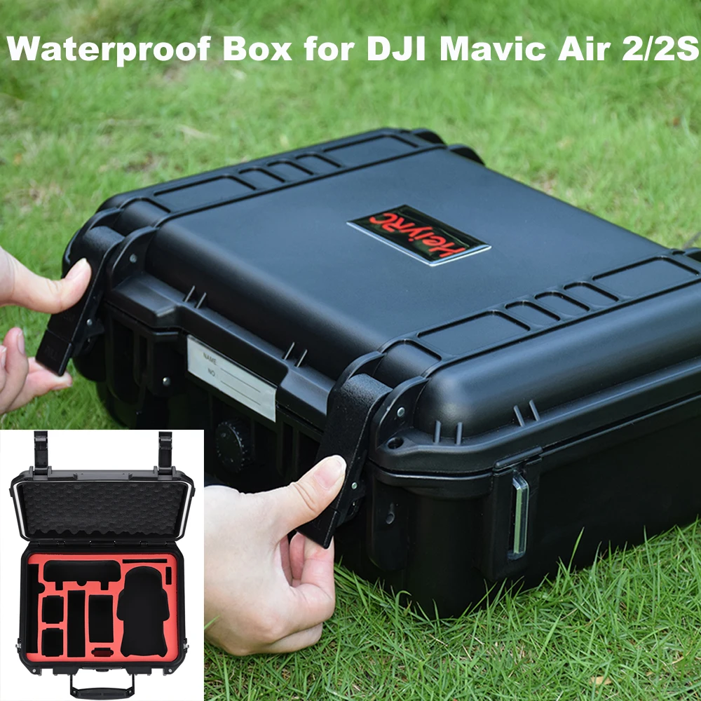 

Waterproof Explosion-proof Box for DJI Mavic Air 2/Air 2S Drone Protective Hardshell Handbag Bag Travel Carrying Case Accessory