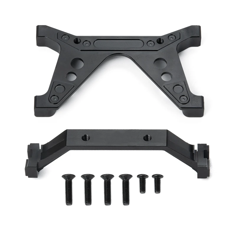 

Передняя Задняя металлическая шасси крепление для осевого SCX10 II 90046 90047 1/10 RC Гусеничный