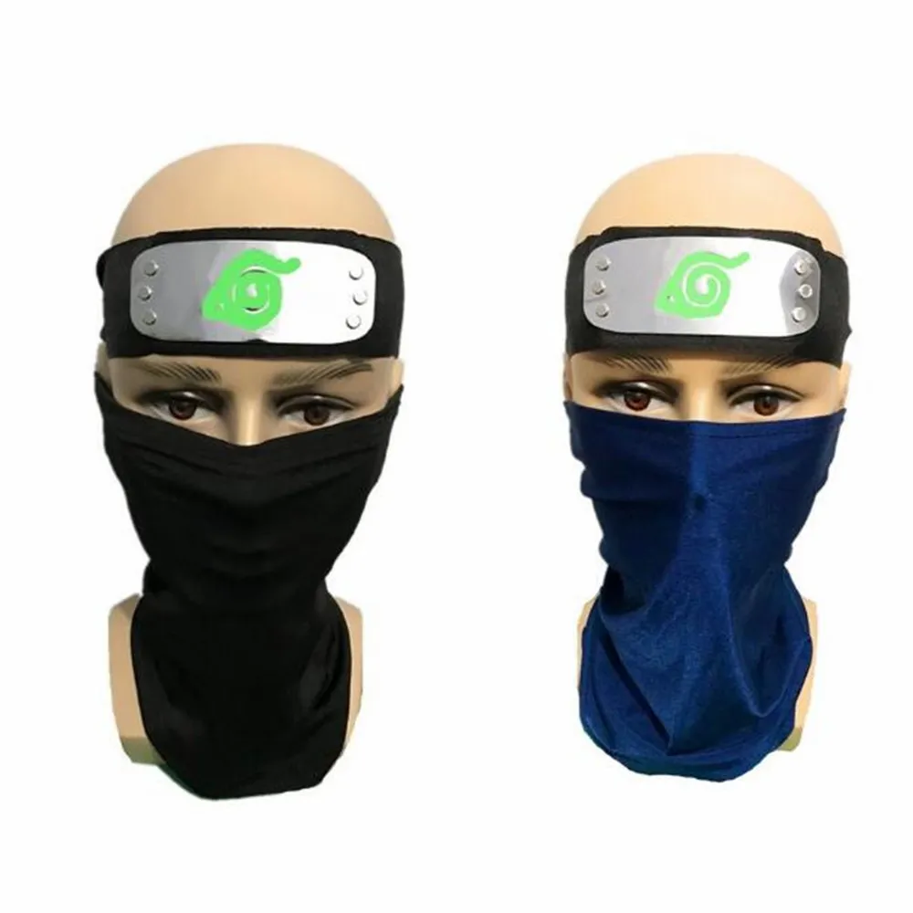 

Anime Hapyto Hatake Kakashi Mask Headband Halloween Luminous Heawear Accessories Cosplay Props