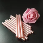 Клеевой пистолет 20 шт., 7x100 мм, клей-карандаш, термоплавкий клей, порошок цветущей вишни, бусины, синий металлический блеск, реставрация сделай сам