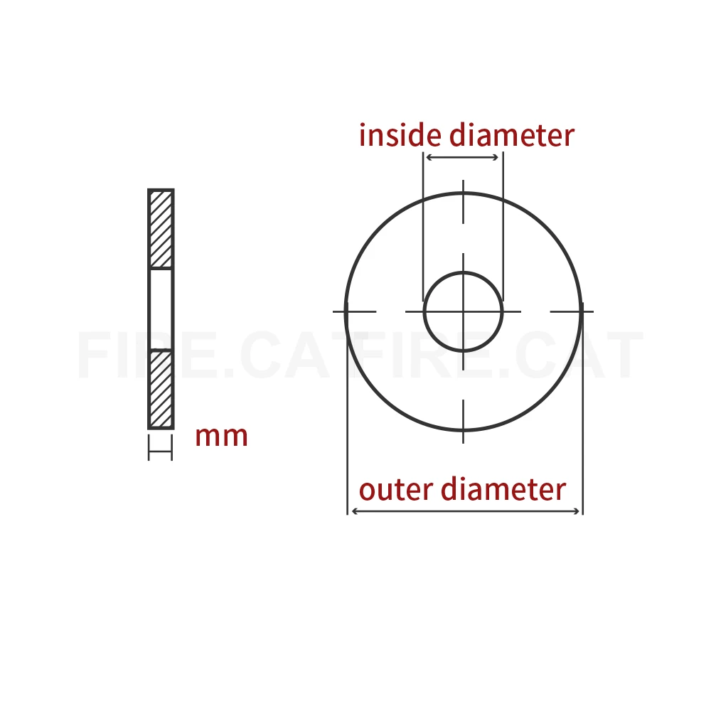 Sealing Ring Copper Flat Washer O Ring Gasket M5 M6 M8 M10 M12 M14 M16 M18 M20 M22 M24 Solid Shims Pad Washers Rings Seal Spacer images - 6