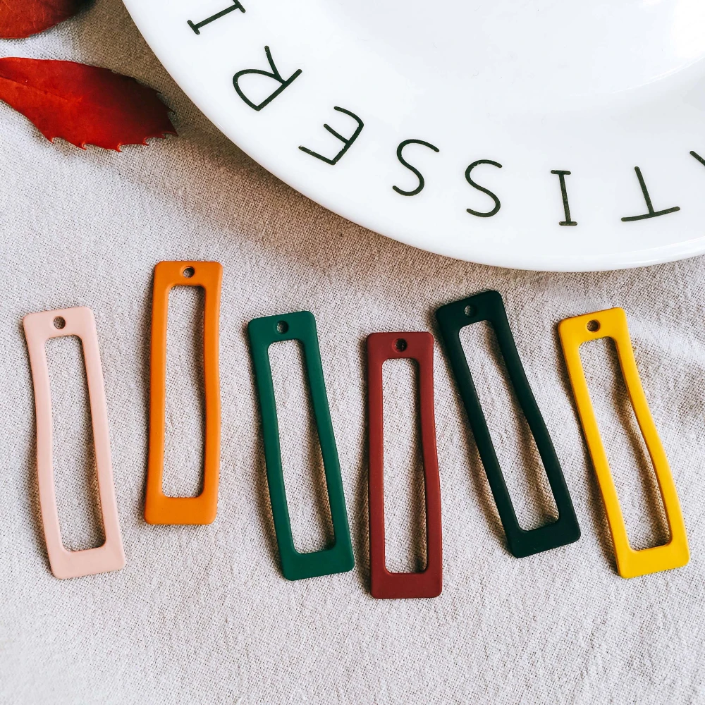 Серьги подвески из сплава с кулоном и волной 10 шт.|Ювелирная фурнитура