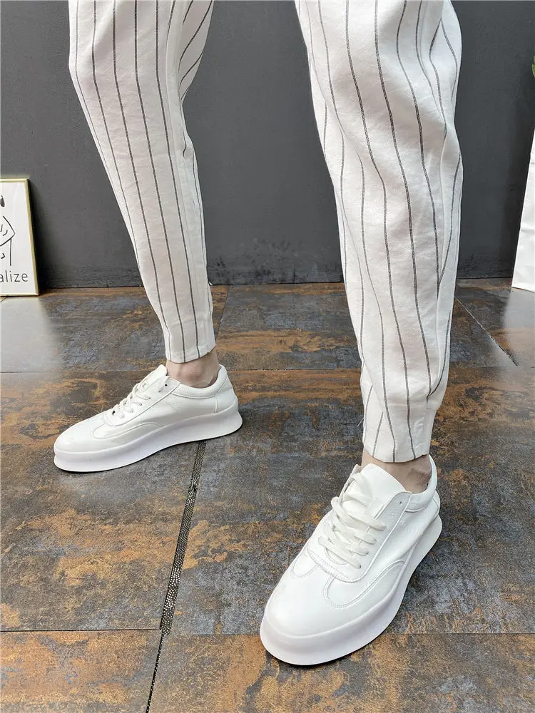 

Fashion Spring Hip hop Striped Pants Men Loose Joggers Streetwear Harem Pants Clothes Cuffed Trousers For Male