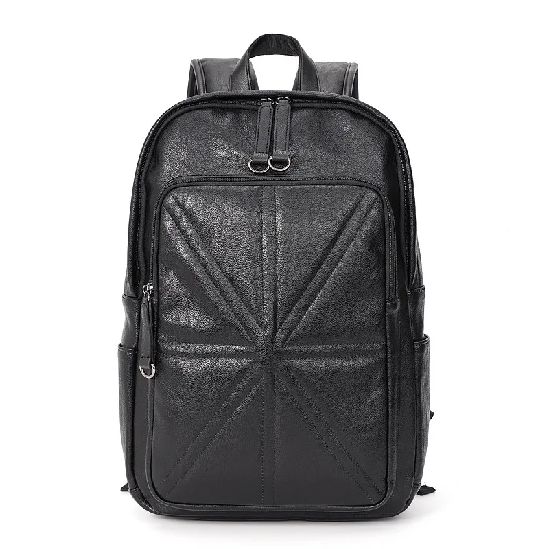 

2020 Hot! Men Fashion Backpack Travel Backpack Mochilas School Mens Leather Business Bag Large Laptop Shopping Travel Bag