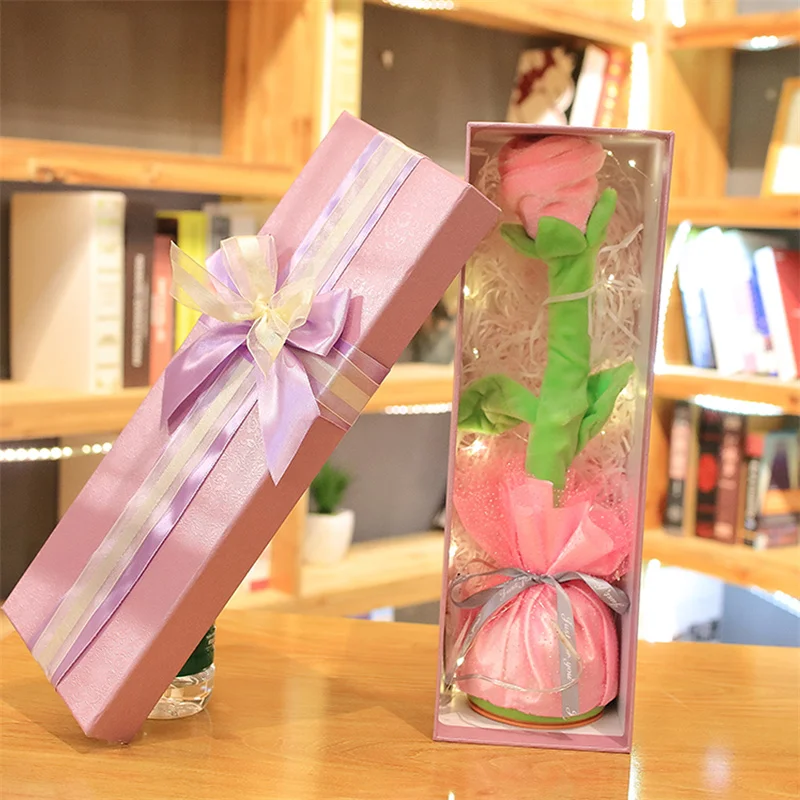 

Electric Multifunctional Singing Dancing Rose Electronic Toys Plush Doll Desktop Decor Creative Gifts for Friends