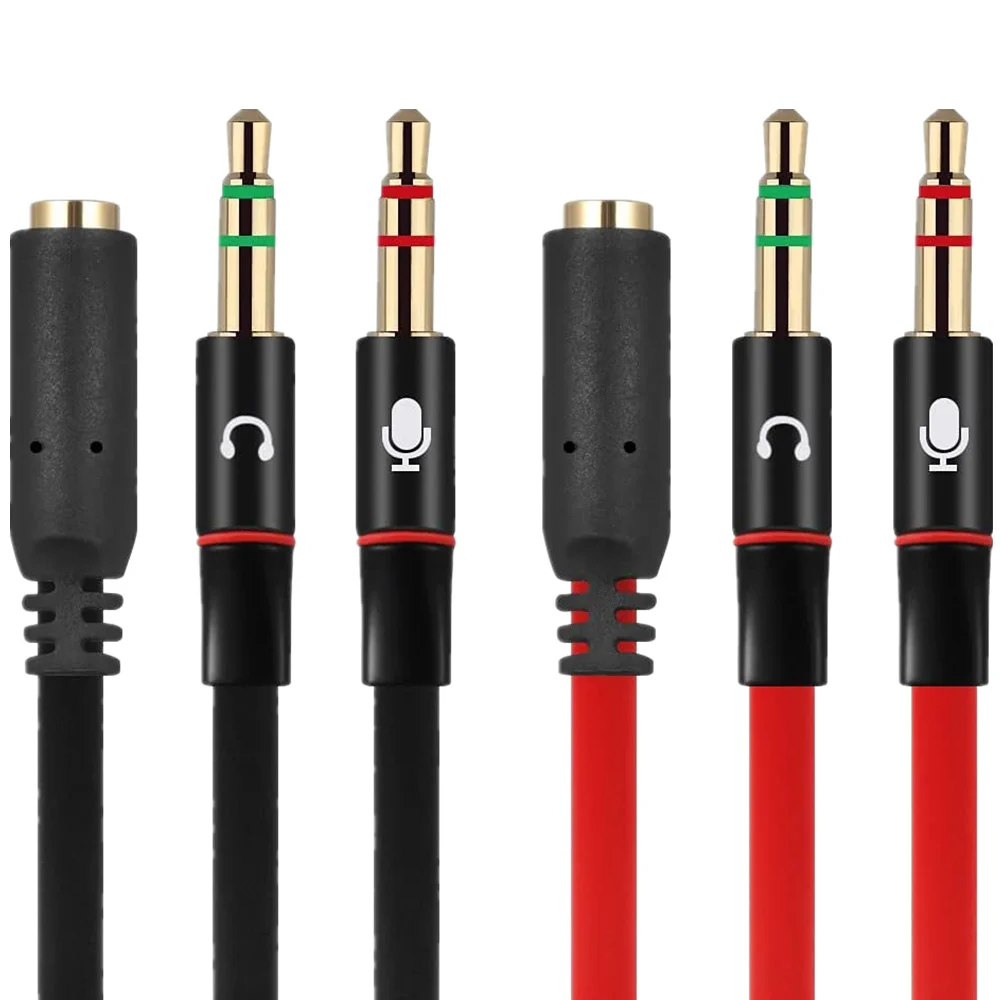 Разветвитель для наушников компьютера 3 5 мм мама к 2 двойные папа наушники