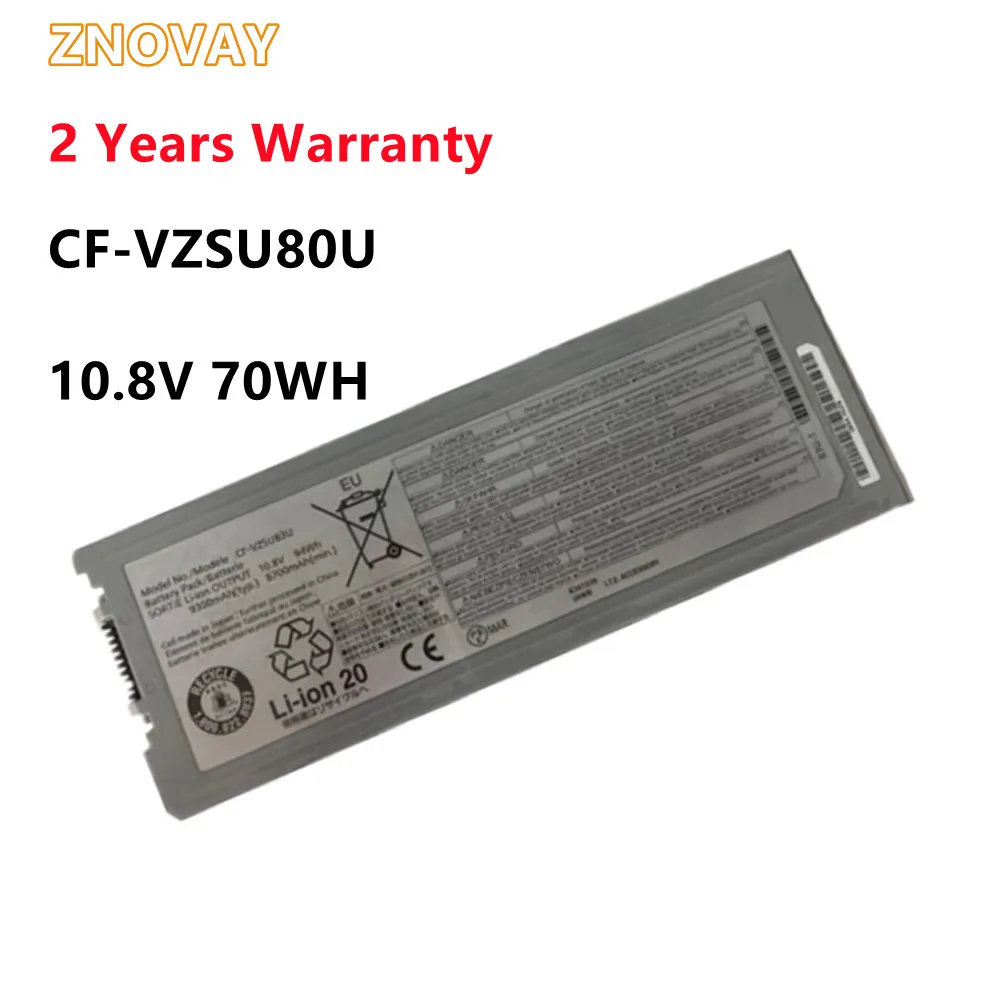 

ZNOVAY CF-VZSU80U CF-VZSU80U Battery For Panasonic CF-C2 CF-VZSU82U CF-VZSU83U 10.8V 70Wh