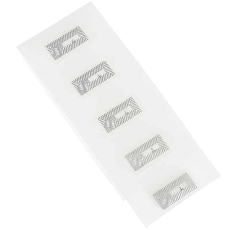 Чип NFC Ntag213 10 шт. наклейка влажная вставка 2*1 см 13 56 МГц Метка RFID NTAG213 |