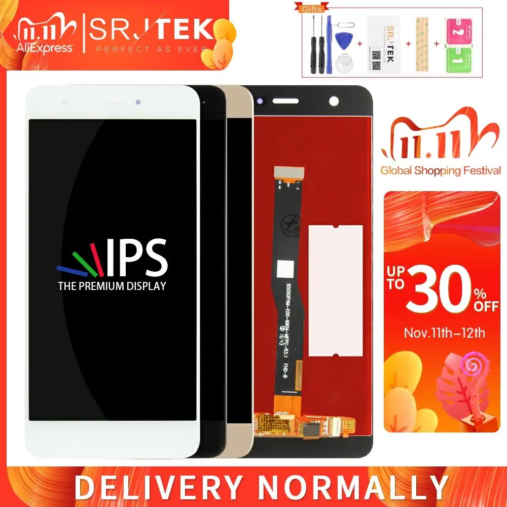 Srjtek для Huawei Nova ЖК-панель Plus сенсорный экран дигитайзер полная сборка P10 Lite
