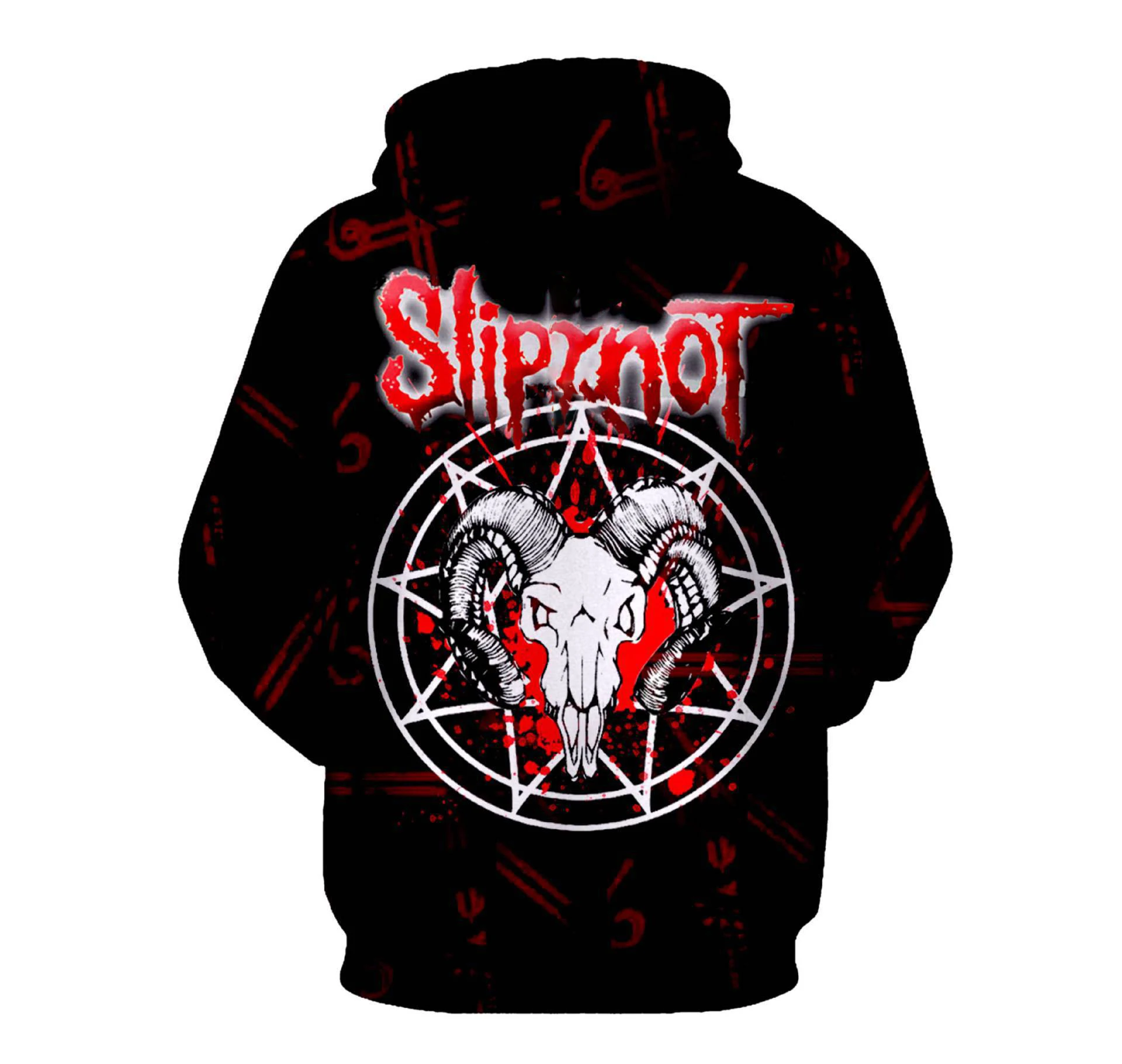 Костюм для косплея Slipknot толстовка костюм с 3D принтом куртка пуловер свитшот топы